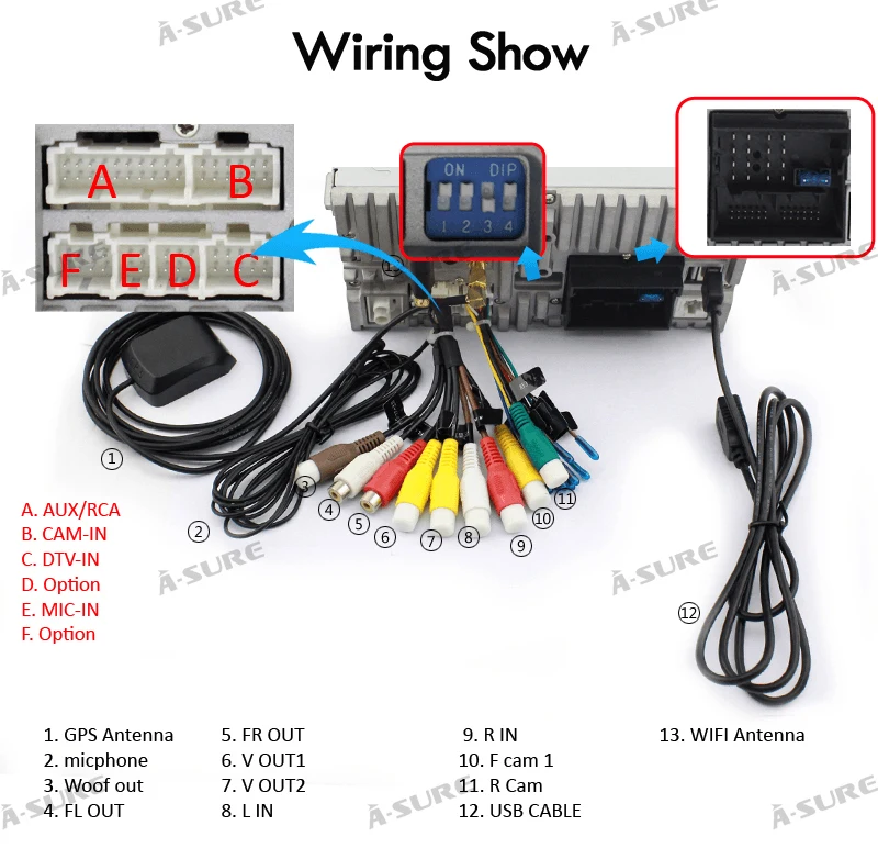 Flash Deal A-Sure 2 Din 8 Core  Android 8.0 Radio GPS DVD Navigation For Volkswagen VW GOLF MK5 MK6 PASSAT B6 TOURAN Polo Tiguan SEAT SKODA 26