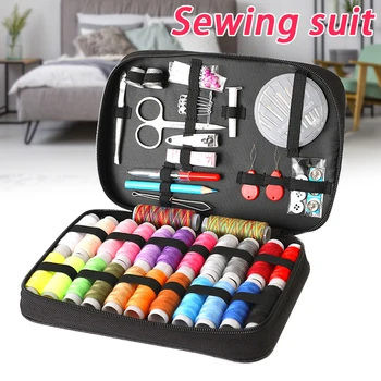 

89Pcs/set DIY Multi-function Sewing Box Kit Hand Quilting Stitching Embroidery Thread Sewing Accessories HKS99