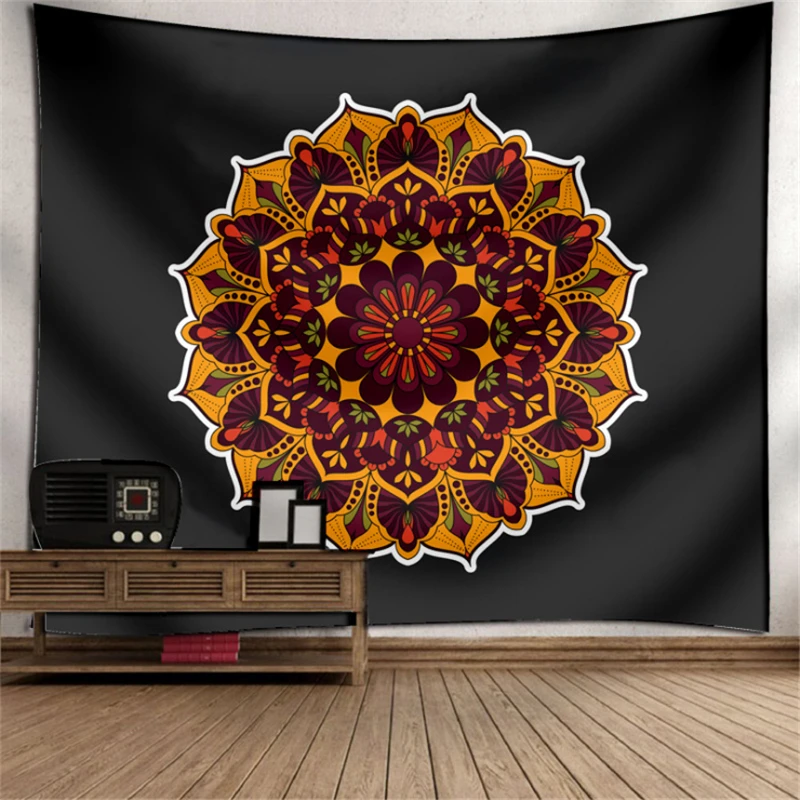 180X230CM-Mandala-Tapestry-Wall-Hanging-Indian-Hippie-Throw-Tapestries-Wall-Decor-Yoga-Mat-Beach-Towel-Blanket (2)