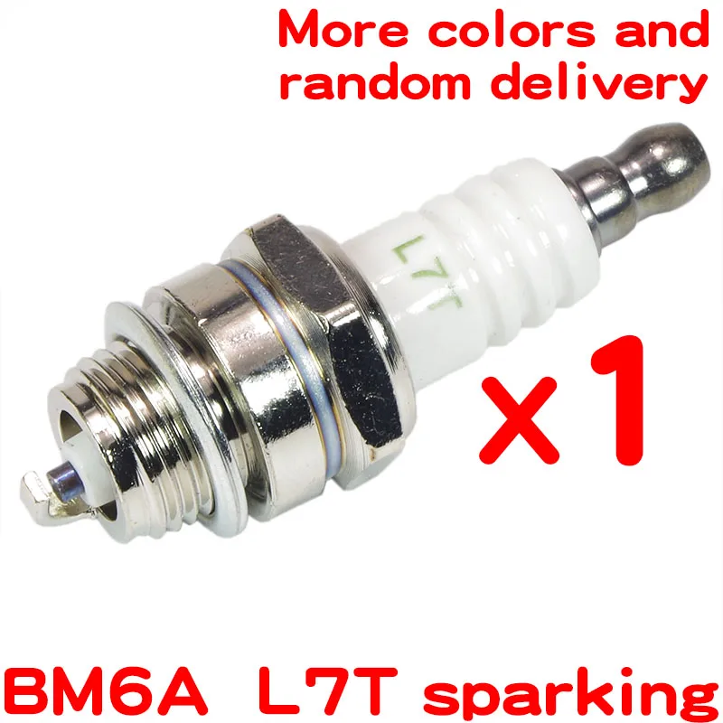 Цепная пила Свеча зажигания L7T для BM6A BMR6A WS6E WS7E BPMR6A WS7F CJ7Y W20MU L7TC M6 M7 BPMR6A двухтактный для газонокосилок