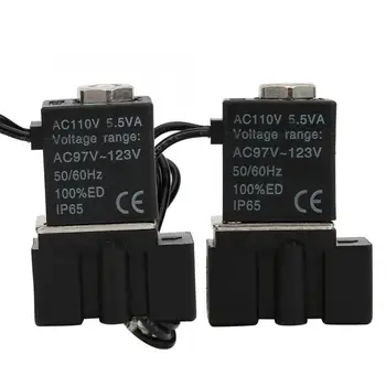 

Fast Response Plastic Electric Solenoid Valve 110V 2 Position 2 Way Air Water Oil Solenoid Valve