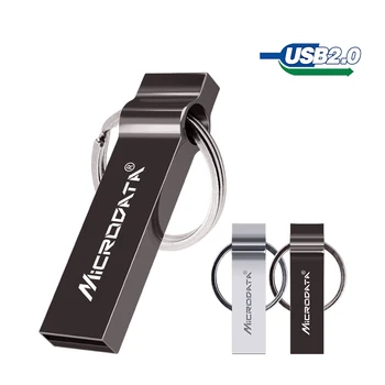 

New arrival usb flash drive 64GB 32GB 16GB High speed pen drive 128GB pendrive waterproof metal u disk memoria cel usb stick gif