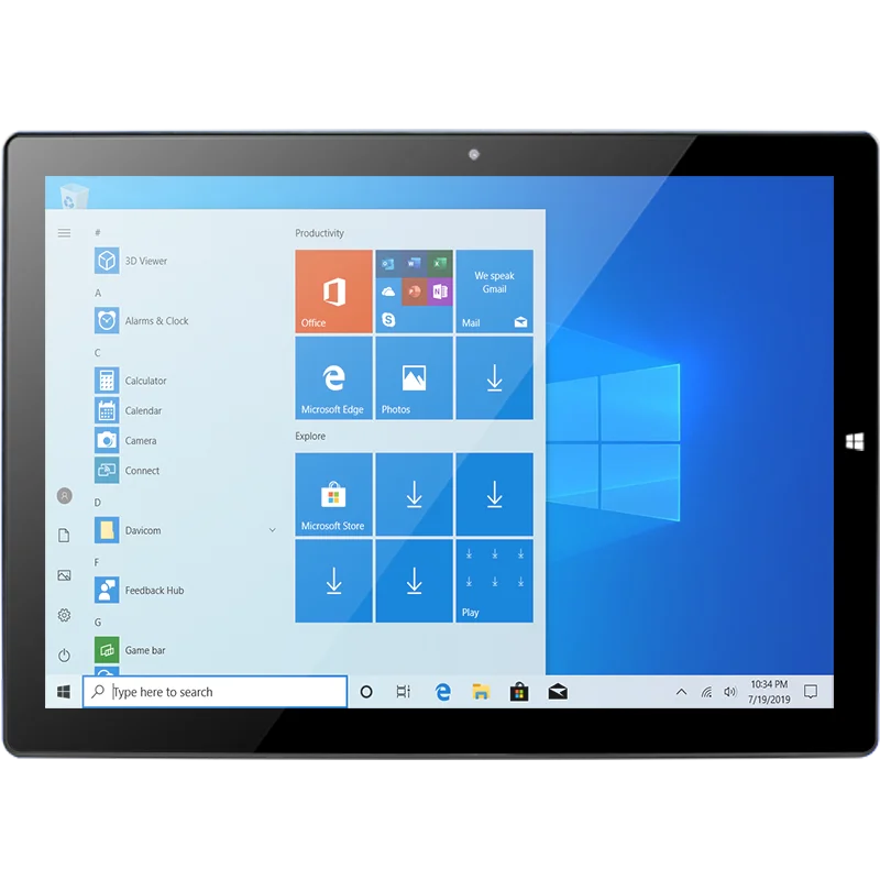 10.1 inch IPS 1920*1200 Pipo W10 2 in 1 Tablet PC Win10 6G RAM 64G ROM Celeron N4120 Quad-core WIFI BT 5.0 HD Computer Netbook 6