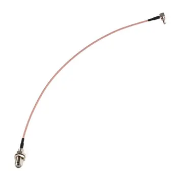 

CRC9 Male to F Female Nut Bulkhead RG316 Pigtail Cable Modem 16cm(10 Pieces)