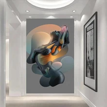 Milofi большие 3D обои на заказ, простые современные абстрактные иллюстрации, ручная роспись, Красивые Декоративные Настенные обои