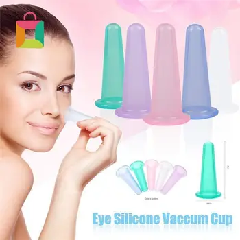 

BeautyBigBang Mini Silicone Vaccum Cupping Cup Body Facial Massager Therapy Eye Care Cupping