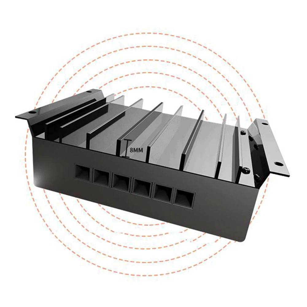 80A PWM Панели солнечные контроллер Батарея заряда Регулятор 12 V/24 V Авто Светодиодный фонарь с USB