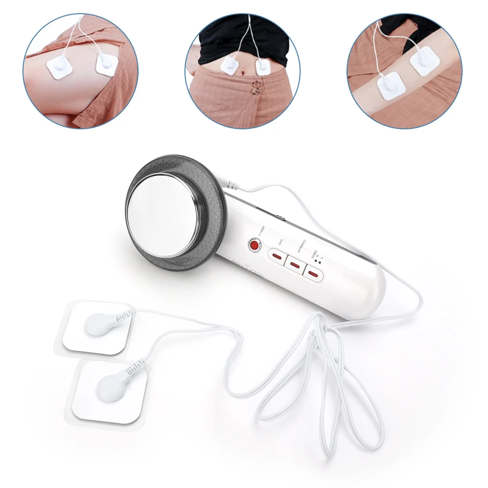 Billige Deciniee 3 in 1 EMS Infrarot Ultraschall Körper Massager Gerät Ultraschall Abnehmen Fett Brenner Kavitation Gesicht Schönheit Maschine