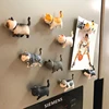 Магнит для холодильника серии милый Кот 3D магнит для кошки домашнее украшение креативный подарок наклейка для холодильника в виде животног... ► Фото 1/6