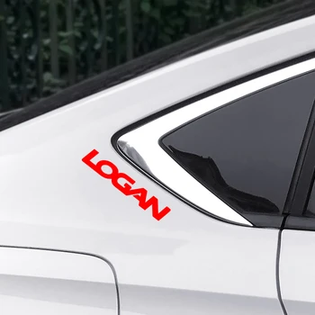 

4PCS Sport Automobile Decoration Reflective Decal Vinyl PVC Stickers For Renault Dacia Logan Car Stickers And Decals Accessories