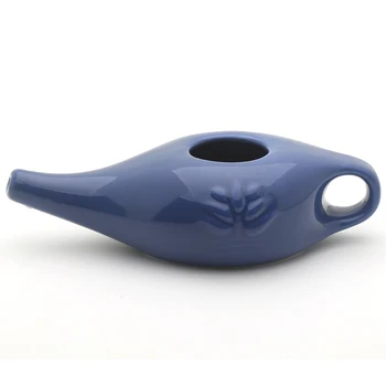 

Portable Washing Kit Ceramic Neti Nose Wash Neti Pot Nose Sinus Rhinitis Allergy Nose Cleaning Equipment Pot Outdoor Hiking