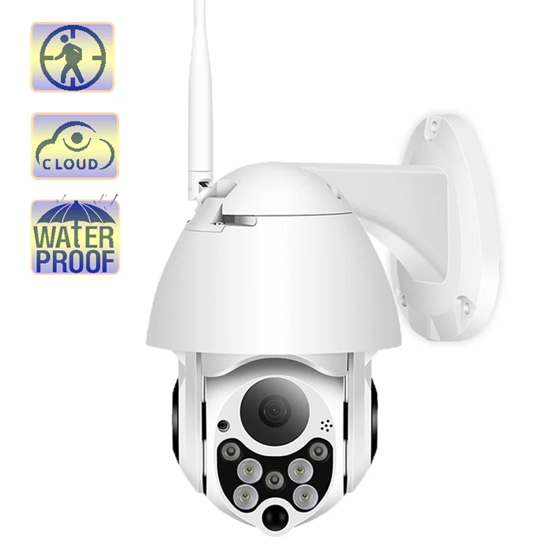 

1080P wifi camera Cloud video surveillance camera ip PTZ security camera wifi 4X Digital Zoom Speed Dome Outdoor ip camera