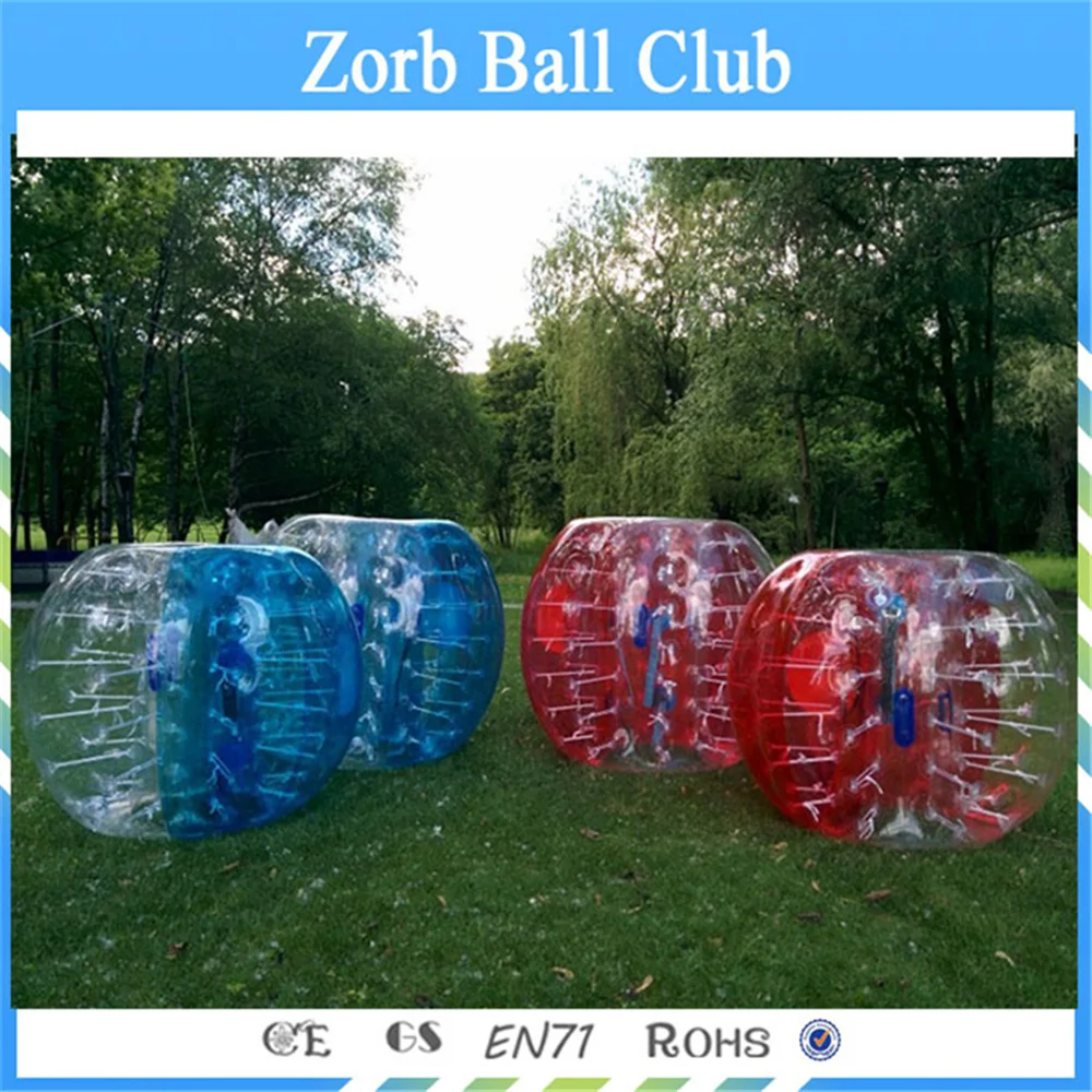 1.0meter Diameter TPU Bumper Ball Bubble Football Bubble Soccer Zorb Ball