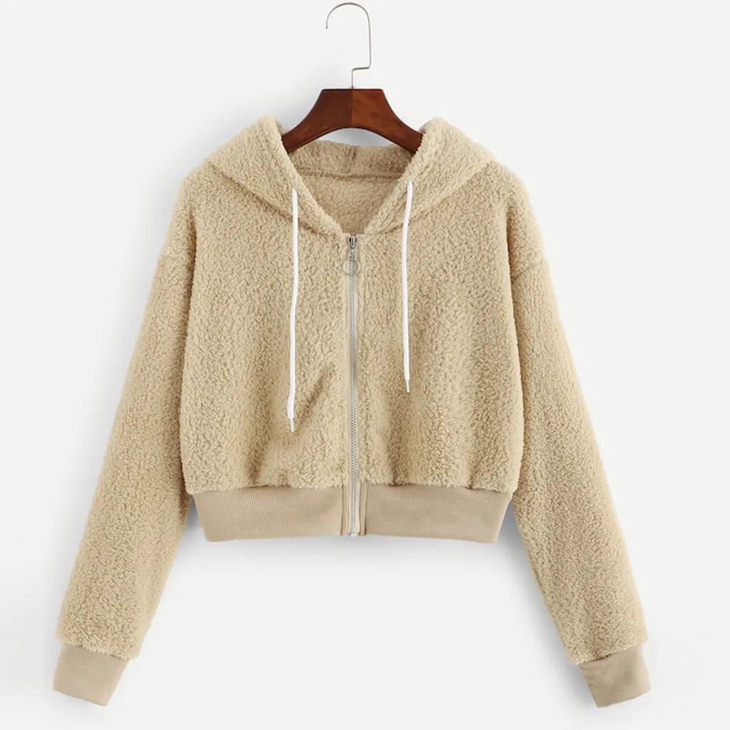  Autumn MAXIORILL Hoodie худи Hoody women sweatshirt толстовка женская Solid Fluffy Drawstring Long 