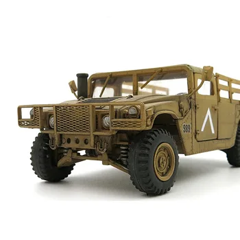 1/35 Hummer Truck Armored Carrier Assault SUV Assembled Model US Army Jeep 1