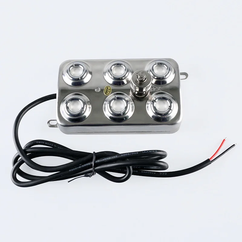 6 Heads Mist Maker Industrial Humidifier ultrasonic water atomizer for Cleaner  nebulizer atomizer head and Power supply