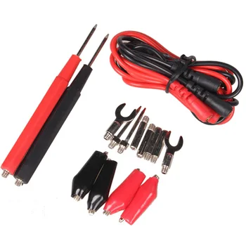 

16pcs/set Multifunction Digital Multimeter Probe Test Leads Alligator Clip Tool Multimeter Multi Meter Tester Wire Cable