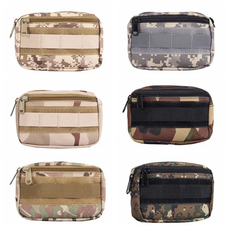 

Waterproof EDC Pouch Tactical Pocket Organizer Military Belt Pouch Portable Hunting Pack Tool Bag Small Army Utility Hunt Tools