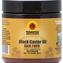 Тропический остров жизни Ямайка черные волосы касторового масла, паста/4 унции 113 г