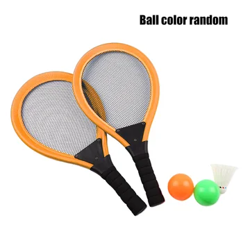 

2 In 1 Photo Prop Garden Children Educational Kids Play Gift Parent-child Game Tennis Racket Toy Set Outdoor Sports Badminton