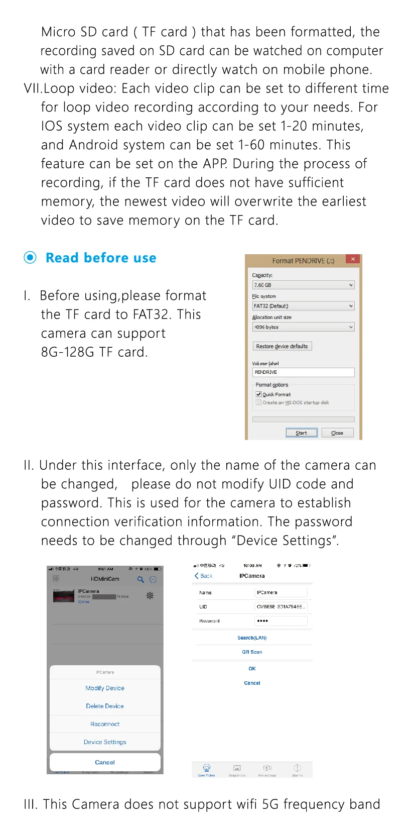 Volemer XD Wifi Mini Camera HD 1080P Home Security IR Night Vision Wireless Video Camera Motion Detection Portable Micro Camera (2)