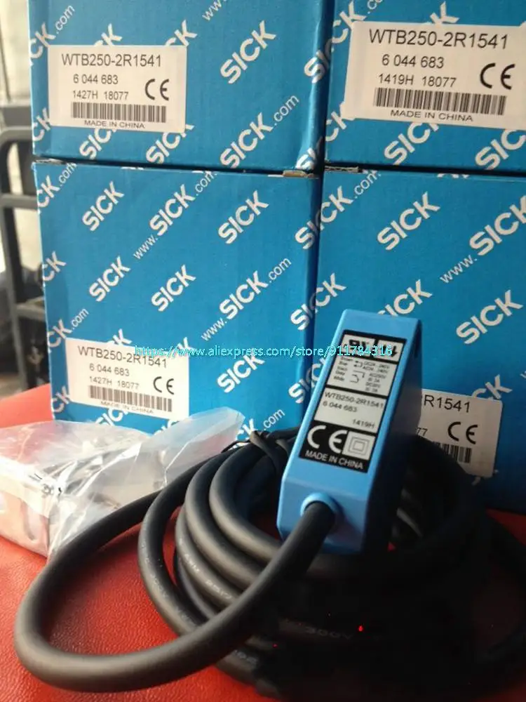 

100% Новый оригинальный SICK оптический переключатель WTB250-2R1541 No деталя.: 6044683