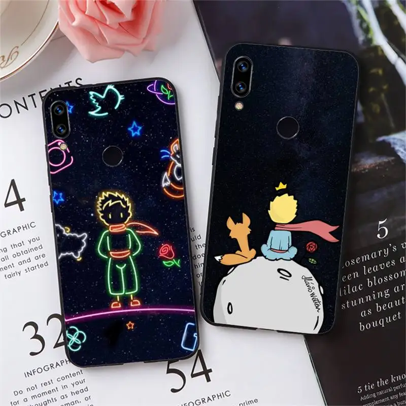 

Fairy tale little prince cartoon Phone Case For Xiaomi Mi A1 A2 5 6 6PLUS 8 9 SE Lite MIX 2 2S MAX 2 3 Pocophone F1
