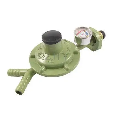 21 мм мужской резьба одиночный Калибр двойной рот LP газовый регулятор давления