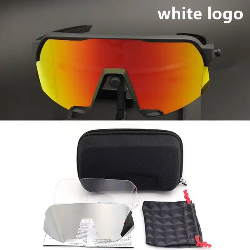 New Outdoor Sports Cycling Glasses photochormism Mountain Bike Cycling Goggles TR90 Peter Men Cycling Sunglasses UV400 3 lens