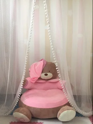Цена доступная мультфильм дети диван сиденье медведь Beanbag подарок для ребенка