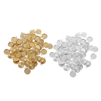 

120PCS Resin Fish Scales Cabochons Mixed Flat Back DIY Jewelry Finding DXAA