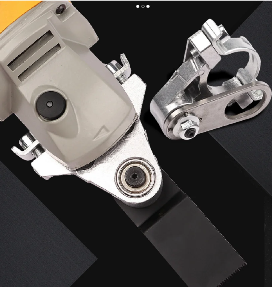 Angle Grinder To Grooving Machine Adapter Angle Grinder Conversion Universal Head Kit For 100 Model Woodworking Tool