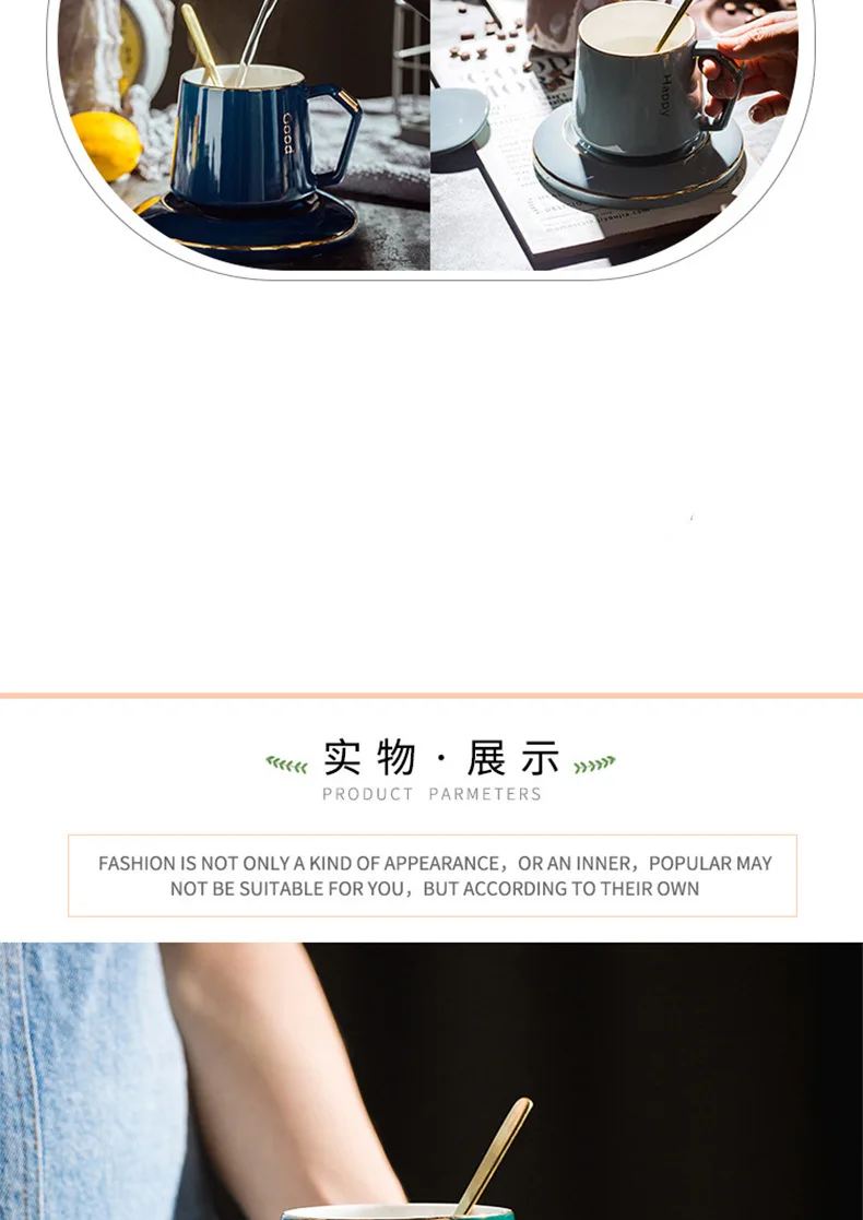 DUSVALLY Tasse à Café Haute En Céramique Avec Couvercle | FindTheDeal