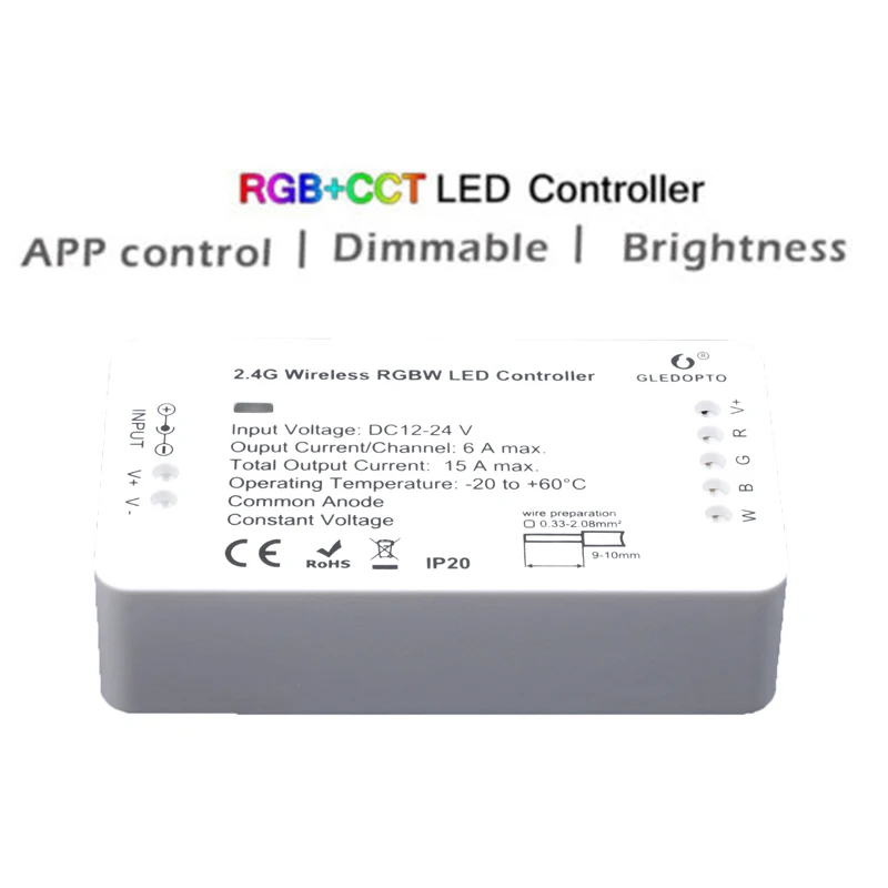 

2.4G Wireless Remote LED Controller For ZigBee Light Link Light Strip Lamp Support Wholesale Tools Parts