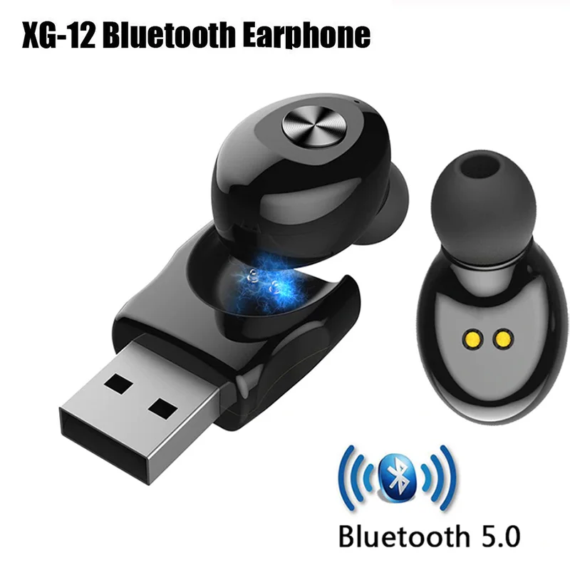 XG12U беспроводные TWS Bluetooth наушники гарнитура 5,0 Bluetooth наушники спортивные наушники игровая гарнитура с зарядным устройством для телефона