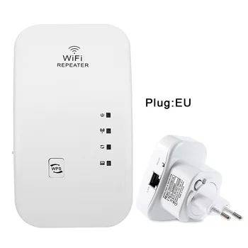 

300Mbps Signal Amplifier WIFI Repeater Booster With RJ45 Cable Accessories Router Portable Long Range Ap Mode Network Extender