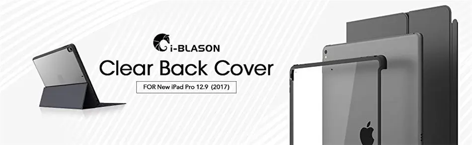 Чехол для iPad Pro 12,9( выпуска) i-Blason прозрачный чехол-Обложка из смешанных материалов, совместимый с официальной смарт-крышкой/умной клавиатурой