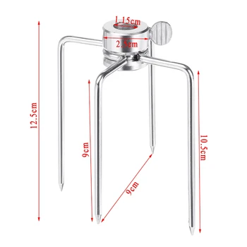

2pcs Stainless Steel BBQ Spit Fork Roaster Chicken Pork Barbecue Accessories
