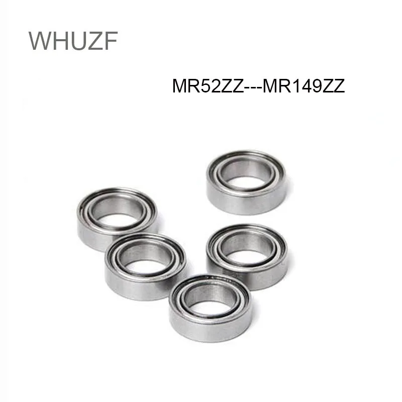 

WHUZF 10 шт. подшипников серии MR MR52ZZ к MR149ZZ Миниатюрная модель подшипника металлические шарикоподшипники