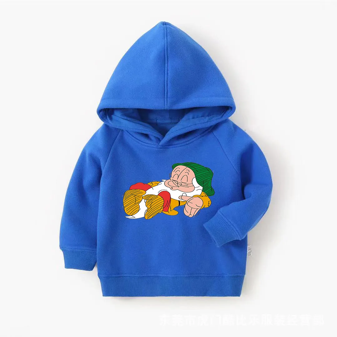 children's hoodie Baby Boys Girls Casual Sweatshirts Long Sleeve Cartoon Hooded Jacket Tops Warm Pullovers Clothes For Kids 2-5Y Fleece Hoodie hoodie black kid Hoodies & Sweatshirts