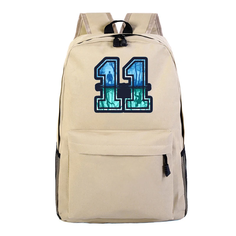 Рюкзак Mochila Stranger Things Femme 2d-принт Цветочный рюкзак для путешествий аниме школьные сумки для девочек-подростков