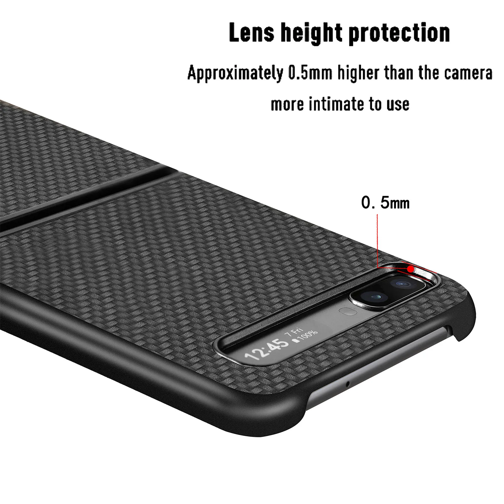 silicone case samsung Anti-Slip Carbon Fiber Thin Case for Samsung Galaxy Z Flip Flip3 5G Flip 3 Shockproof Protective Phone Bag Cover Funda samsung cases cute