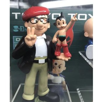 

Anime Tetsuwan Atom Osamu Tezuka Astroboy Primary Color Silver Ver Statue Action Figure Collection Figurine Children Toy M5148