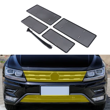 

For Volkswagen VW Tiguan MK2 2017-2020 Car Accessories Front Grille Insert Net Anti-insect Dust Garbage Proof Inner Cover Mesh