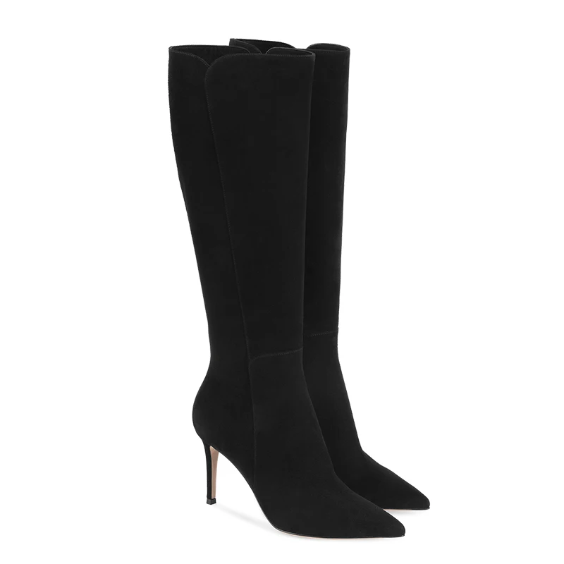 black knee high boots (3)