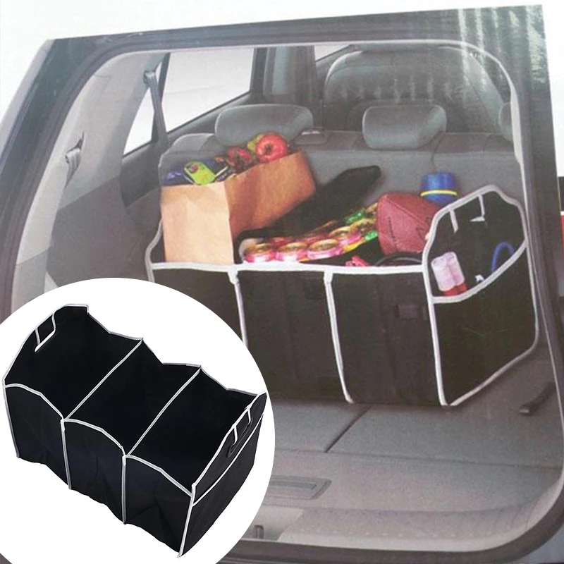 

Collapsible Storage Box Bin Car Truck Trunk Room Organiser Foldable Bag