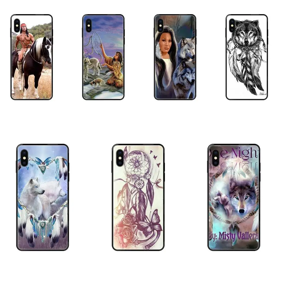 Cool Wolf Dream Catcher Cover Style Design Cell Phone Case For iPhone 11 12 Pro 5 5S SE 5C 6 6S 7 8 X 10 XR XS Plus Max Cool Wolf Dream Catcher Cover Style Design Cell Phone Case For iPhone 11 12 Pro 5 5S SE 5C 6 6S 7 8 X 10 XR XS Plus Max