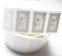 10/50pcs/Lot 40*25MM NFC 213 Tags Sticker 13.56MHz ISO14443A Universal Lable RFID Tag for all NFC Enabled Phones 1