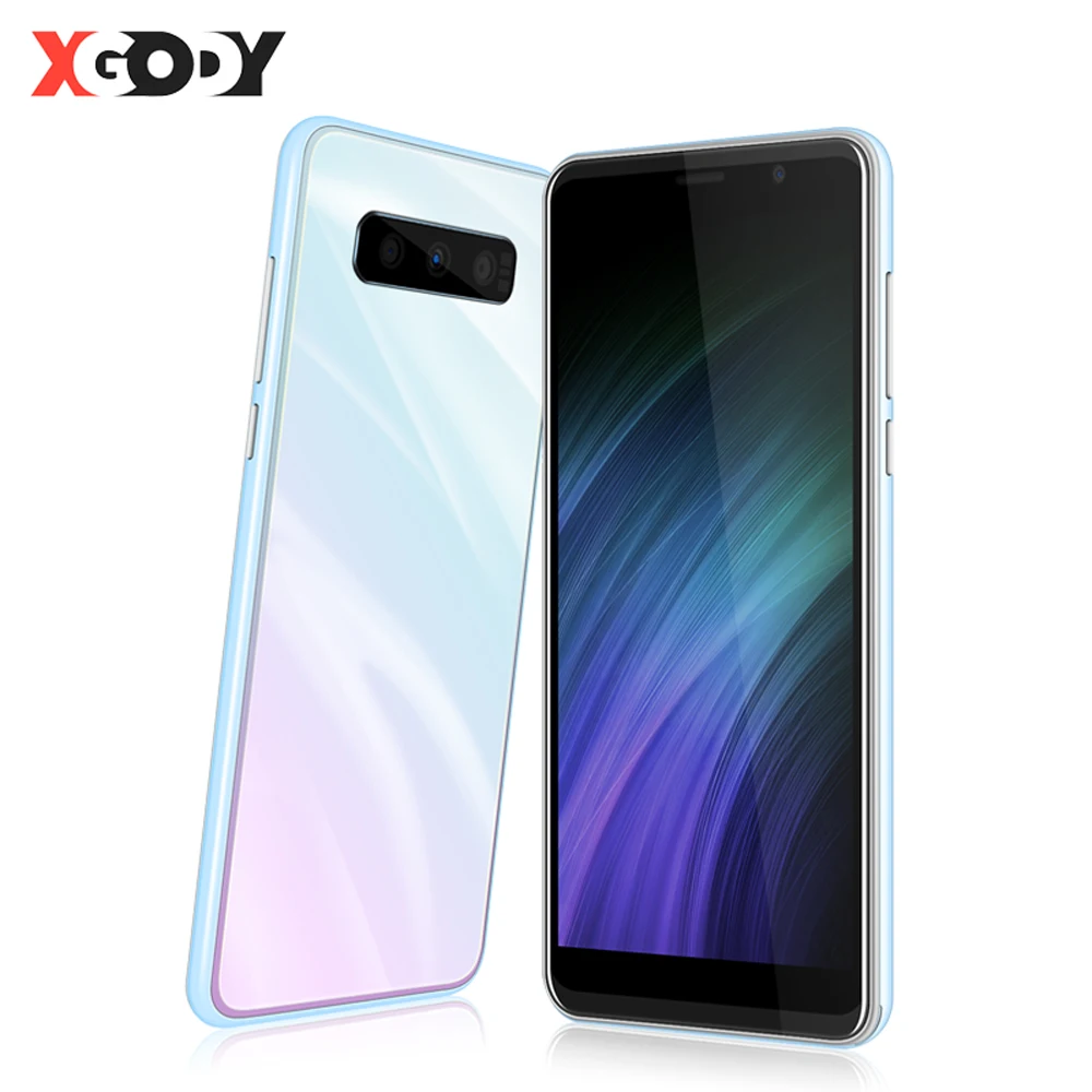 

XGODY 3G Celular Smartphone Android 8.1 2GB 16GB 5.5 Inch 18:9 Full Screen Mobile Phone MTK6580 Quad Core 5MP Camera GPS WiFi