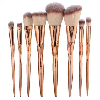 

8Pcs Make-up Brushes Face Powder Blusher Kabuki Contour Tool Set